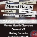 General VA Rating Formula for Mental Health
