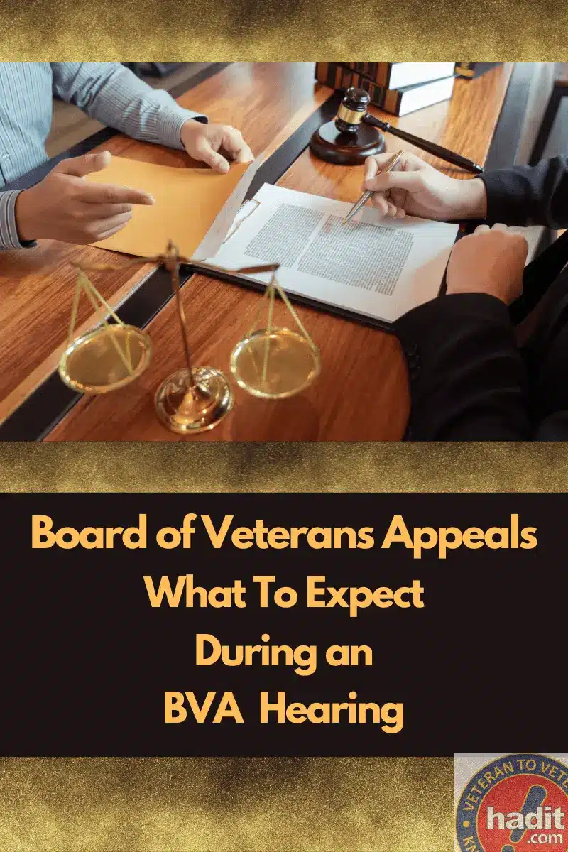 BVA Hearing: What to Expect.