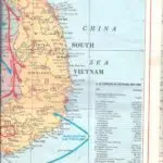 Vietnam Map During Vietnam War