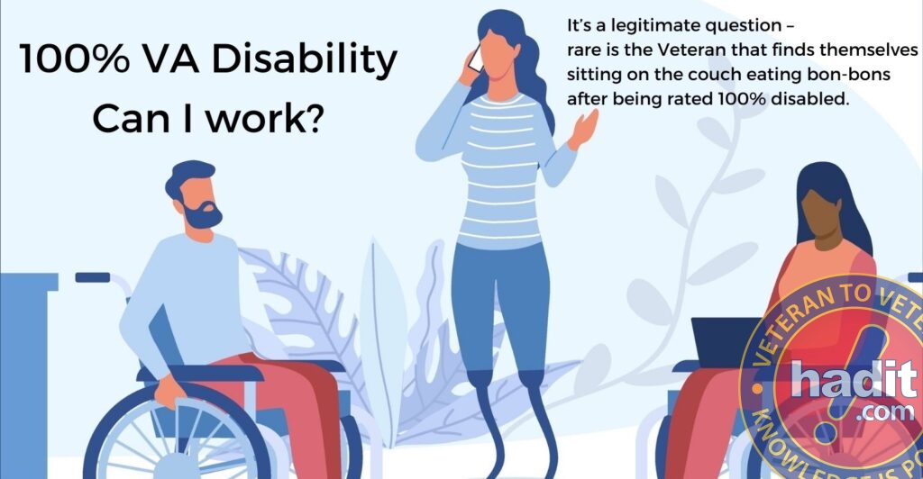 100 Percent VA Disability, Can I work?