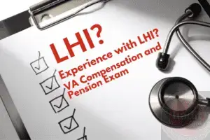 LHI is doing doing VA Compensation and Exams