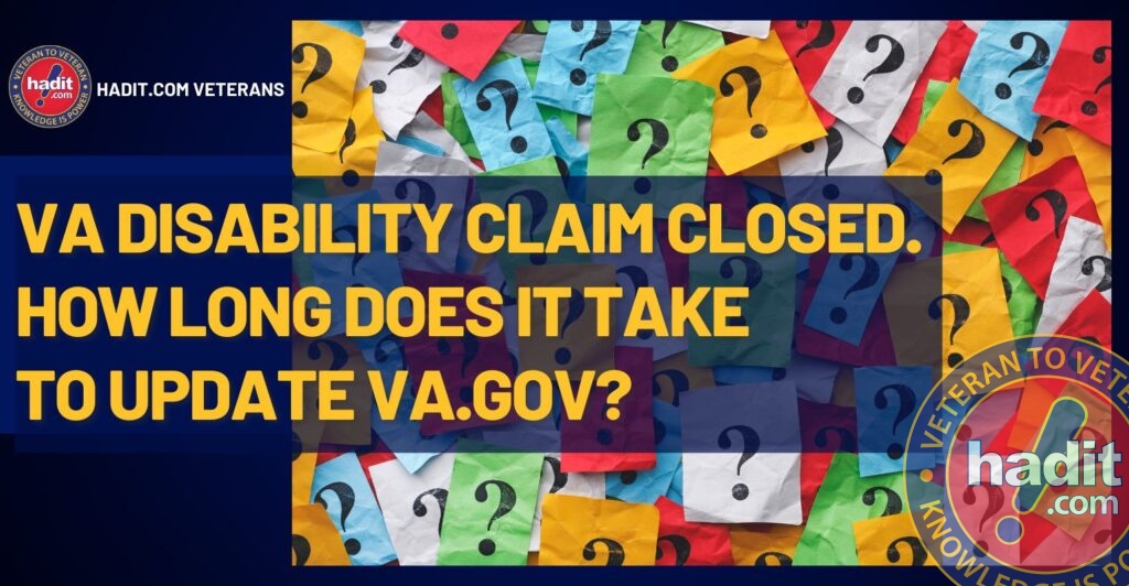 How Long Before VA.gov Updates My VA Claim Status?