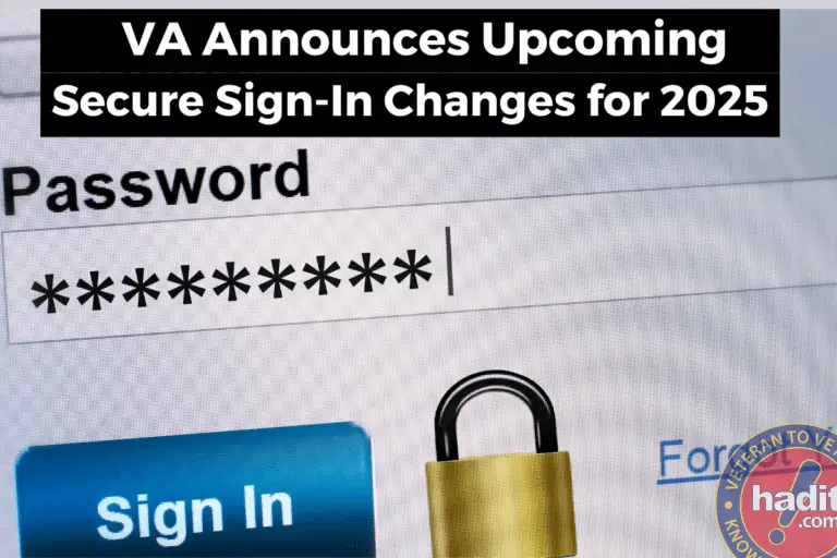 VA Announces Upcoming Secure Sign-In Changes for 2025