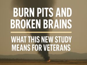 An article discussing the impact of burn pits on veterans' health based on recent studies.