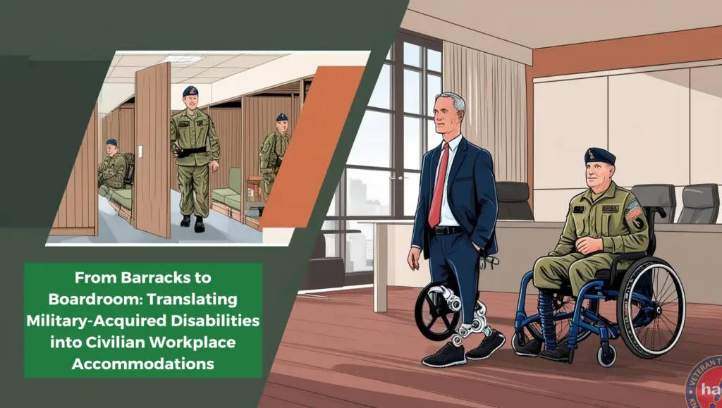 From Barracks to Boardroom: Translating Military-Acquired Disabilities into Civilian Workplace Accommodations